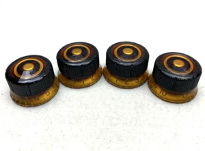 Ibanez Original Rubber Sure Grip III Speed Control Knob Rose Gold Set Of 4