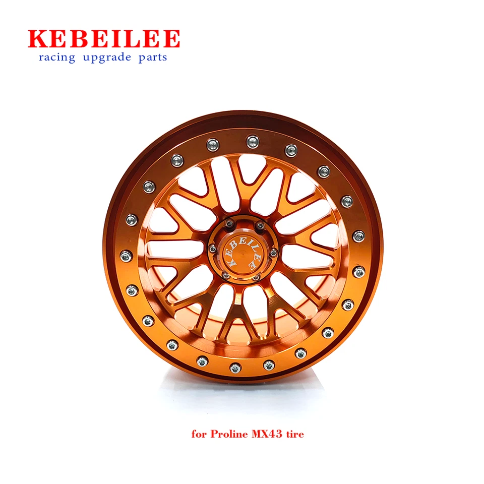 KEBEILEE CNC Alu upgrade wheel for PRO-Line MX43 tire For Traxxas XRT &XMAX 1pcs - Image 1 of 1