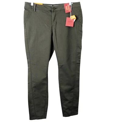 Mossimo Nuevo con Etiquetas Juniors Ajustado Súper Elástico Tobillo Denim Leggings en Oliva Talla 15 Foto 1 de 4