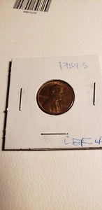 1954 S LINCOLN WEIZEN PFENNIG AUSWAHL SEHR GUTER ZUSTAND - Bild 1 von 3