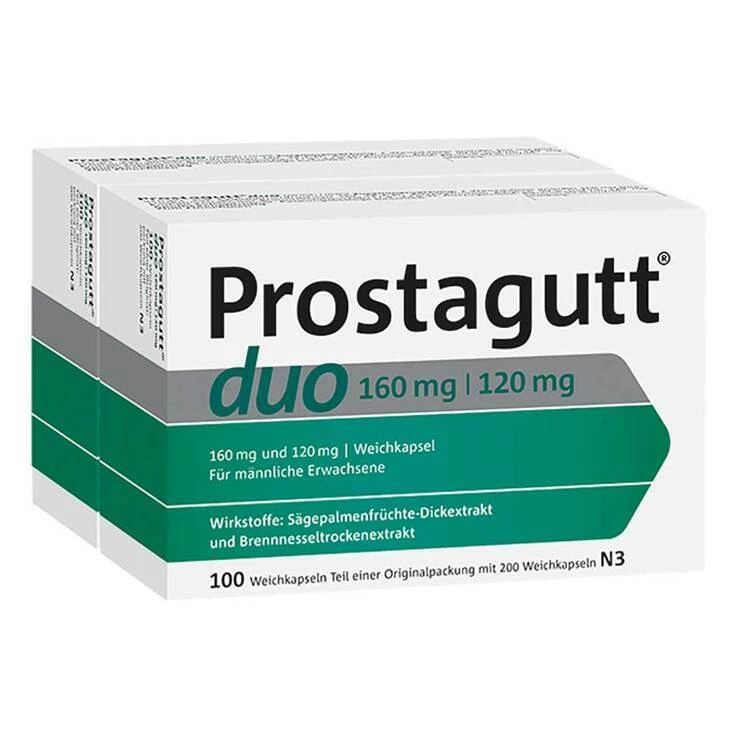 Prostagutt duo 160 mg/120 mg Weichkapseln · 200 St · PZN 16151770 - Bild 1 von 1