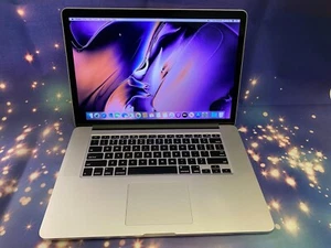 Apple Macbook Pro 15" Laptop RETINA  i7 / 8GB RAM / 256GB SSD HD. OS Catalina - Picture 1 of 10