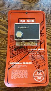 vintage tape-mitter am radio transmitter