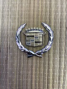 1981 Cadillac Eldorado Coupe GMC OEM Emblem Badge 2 Piece metal - Picture 1 of 2