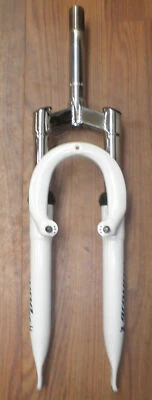 GROUND ASSAULT 24" WHITE BICYCLE SUSPENSION FORK BIKE PARTS 726 - Image 1 of 4