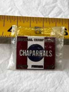 VINTAGE '77 CHAPARRALS NATIONAL CHAMPIONSHIP ENDURO FINISHER PIN 1.25" MOTO RACE - Picture 1 of 2