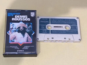 DEMIS ROUSSOS GREATEST HITS / ULTRA RARE GREEK PRESSED CASSETTE / 7299055 GREECE - Picture 1 of 6