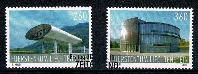 U7061 LIECHTENSTEIN 2010 Contemporary architecture used - Image 1 of 1