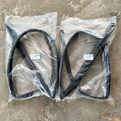 90-94 para Nissan Sentra B13 SE-R Tsuru Sunny Sedán 2 puertas cristal funcionamiento sello de goma Foto 1 de 4