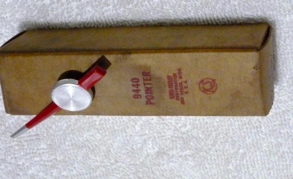 Puntero velocímetro Nash Rambler King Seeley # 9440 raro como nuevo 1950 1951 1952 Foto 1 de 4