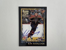 2001-02 Bowman YoungStars Spring Expo Complete Set Ilya Kovalchuk Auto RC Rookie
