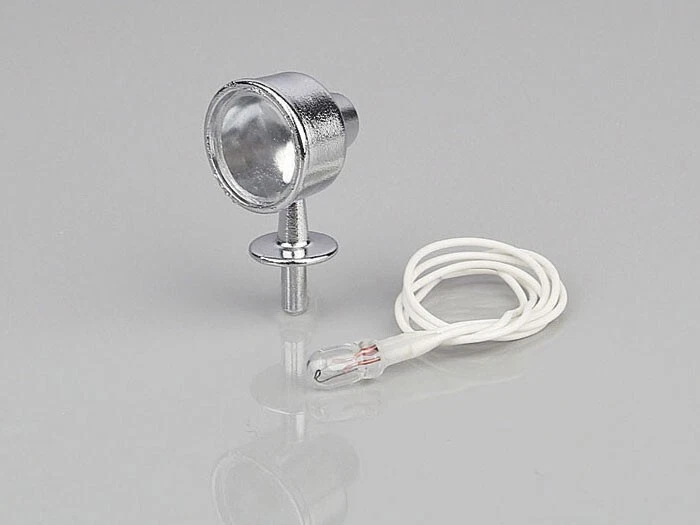 Model Boat Fittings Searchlight 10mm - Working For scale model boats or dioramas - Image 1 of 1