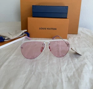 LOUIS VUITTON Escale Grease Sunglasses Z1330E Pink - Picture 1 of 22