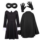 PRINCESS DRESSED IN BLACK COSTUME FANCY DRESS ADULTS CHILDS WORLD BOOK DAY 
