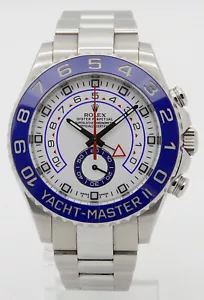 Rolex Yacht-Master II Ref. 116680 Automatik Edelstahl mit Box & Papieren! - Bild 1 von 5