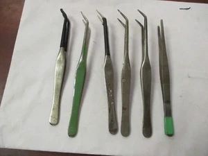 Used Misc Long Tweezer's (QTY 6) "AS IS" - Picture 1 of 3