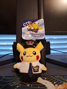 Plush Pilot Pikachu Pokemon Center New Chitose Airport Limited - Picture 1 of 3