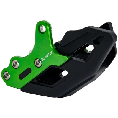 Guía de cadena Tusk verde para Kawasaki KX450 2019-2026 Foto 1 de 4