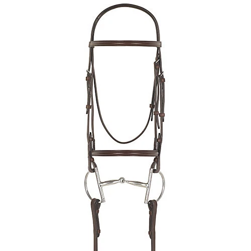 Camelot Plain Raised Snaffle Bridle - Image 1 of 1