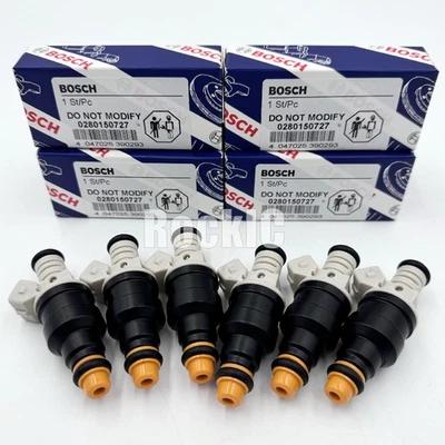 Bosch 0280150727 Juego de inyectores de combustible OEM (6) para Ford Ranger 1986-1989 2,9 L V6 Foto 1 de 4