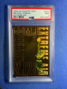 Michael Jordan 1999-00 UD Athlete of the Century “Extreme Air  #EA-13 Psa 9 Pop5 - Picture 1 of 2