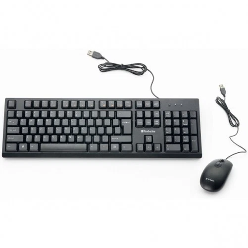 Verbatim 70734 WIRED KEYBOARD AND MOUSE - Image 1 of 1