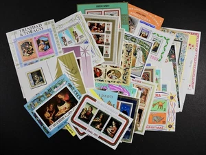 Weltweit 1964-1973 Weihnachtsgemälde Sammlung 70 S/S postfrisch NH - Bild 1 von 10