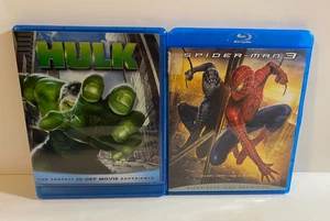 2 Blu-Ray Marvel movies, both not in the MCU - Ang Lee's Hulk and Spider-Man 3 - Imagen 1 de 7