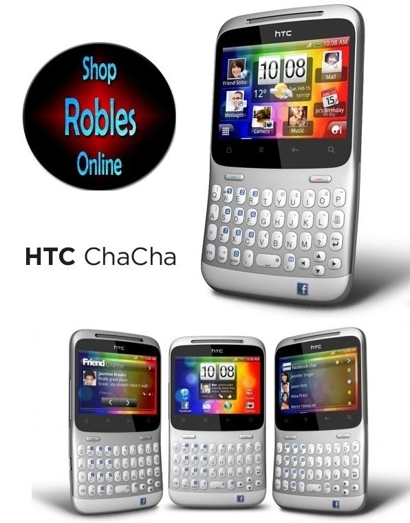 HTC ChaCha White (Ohne SIM-Lock) WLAN 3G GPS Radio 5MP Flash Touch MP4 ORIGINAL - Bild 1 von 1
