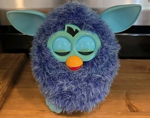 Hasbro 2012 Furby Boom Purple Blue Twilight Blueberry, getestet, funktionsfähig - Bild 1 von 5