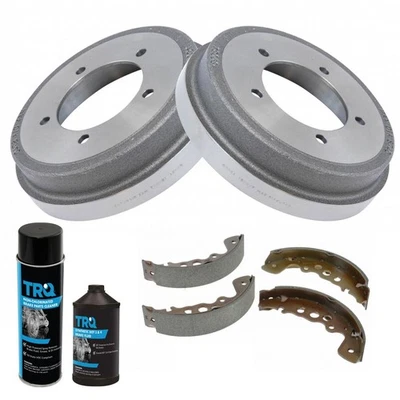 Rear Brake Shoe & Drum Kit w/Chemicals for Chevy Tracker Suzuki Grand Vitara - Image 1 of 4