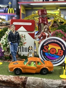 Lesney Matchbox 1976 BMW 3.0 CSL No 45 Orange Diecast USED EX Condition England - Picture 1 of 12