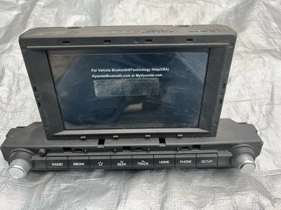 Hyundai Elantra 2019 2020 unidad principal de radio receptor pantalla 96160F2UE0SSH Foto 1 de 4