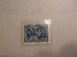 USA Used, 1920 Issue, 5 Cent Pilgrim Tercentenary - Picture 1 of 1