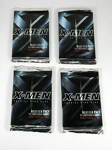 Marvel X-Men Trading Card Game Booster Pack WOTC 2000 NEW Sealed Lot of 4 Packs - Picture 1 of 4