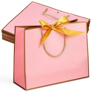 10Pcs Pre-filled Large Capacity Gift Pouch Gift Bags Wedding Party Shopping - Picture 1 of 11