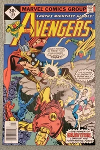 The Avengers #159, Siege by Stealth and Storm! Graviton, May 1977, Very Good - Picture 1 of 3