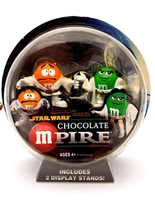 Star Wars M&M Chocolate MPire Figurines Luke & Princess Leia - Picture 1 of 8