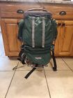 JANSPORT Scout  External Aluminum Frame Backpack Green Excellent Condition 