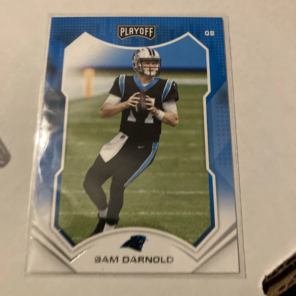 2021 Playoff Football #157 Sam Darnold Panthers - Image 1 of 1