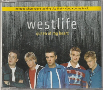 WESTLIFE - Queen Of My Heart - 2001 Enhanced CD Single  (CD1) *FREE UK POSTAGE* Foto 1 de 2