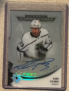 Gabe Vilardi Ultimate Introductions 2020-21 Ultimate Collection Rookie Auto RC - Foto 1 di 2