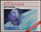STAR WARS Return Of The Jedi Sketchbook 1983-1st ed.-film designs & drawings-VG