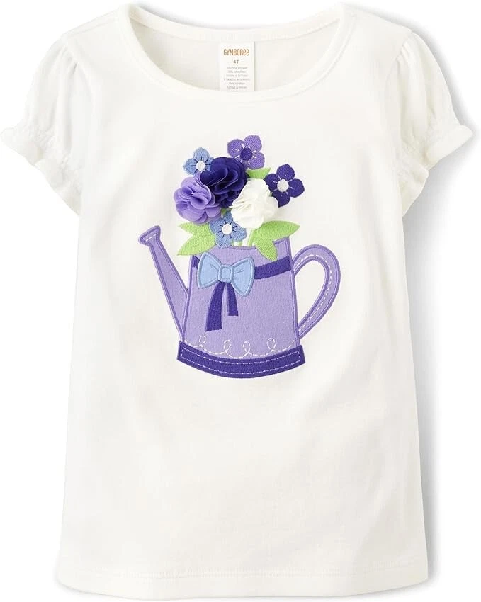 NWT Gymboree Lovely Lavender Top Girl's Size 7 - Image 1 of 1