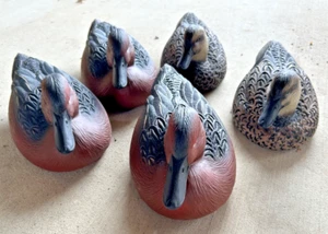 Five Greenhead Gear life size teal hunting decoys, weighted, never used Cinnamon - Picture 1 of 5