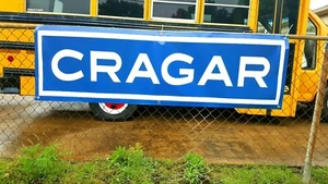 Cragar Garage Banner old school look drag strip race track sign nostalgia gasser - Bild 1 von 4