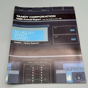 TANDY Corporation 1985 Annual Report Vintage Computer Computing Ephemera! - Picture 1 of 7