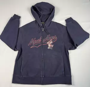 Vintage Y2K 2006 Pullover Herren Medium Toledo Mud Hens Full Zip Kapuzenpullover - Bild 1 von 12