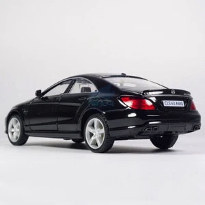 1/36 Mercedes-Benz CLS63 AMG Modelo Negro Diecast Vehículo de Juguete Niños Regalo Brillo Coche - Imagen 1 de 12