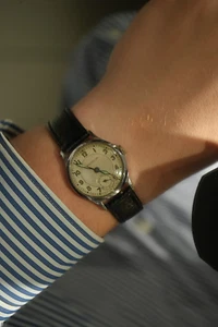 JAEGER LECOULTRE MASTER MARINER Automatic 10K Gold Filled Vintage Watch c1944 - Picture 1 of 5
